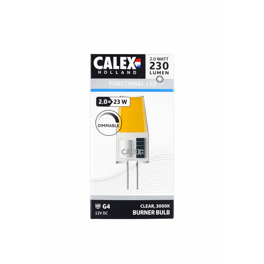 G4 Silicon Helder COB 12V 2W 230lm 3000K Dimbaar met LED dimmer-1