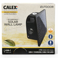 thumb-Altamura Outdoor Rechargeable Solar Wand lamp Vierkant SMD 0.6W 40LM 2700K Zwart-2