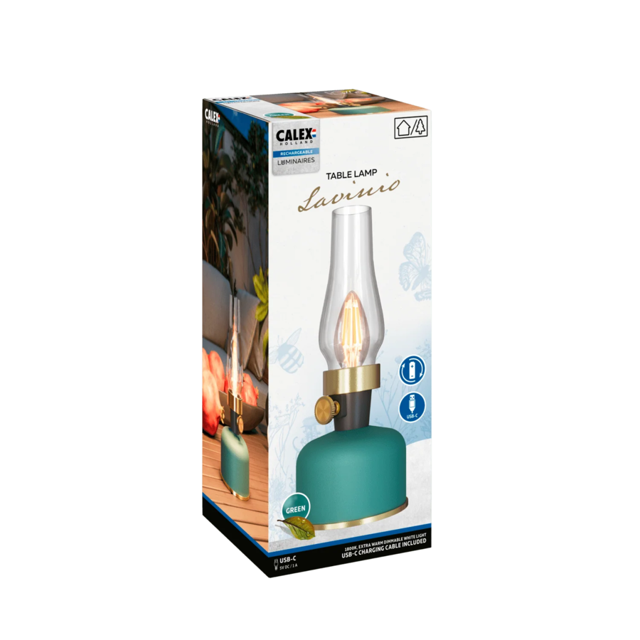 Lavinio Rechargeable Tafellamp SMD 2.5W 200LM 1800K Dimbaar assorti-2