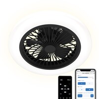 thumb-Plafondventilator Ø49CM RGB+CCT 2700-6500K - Incl. Afstandsbediening-7