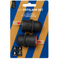 Led Siliconen Fietsverlichting Set