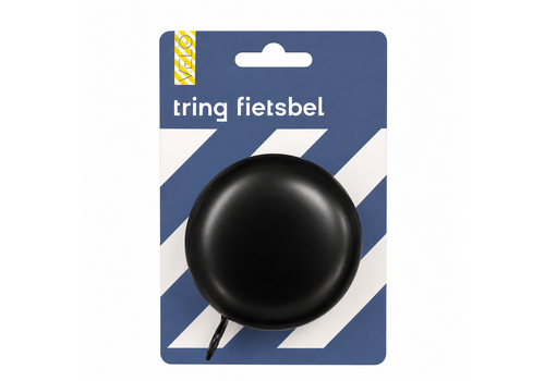  VELO Tring Fietsbel 6cm Mat Zwart 