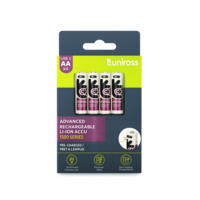 Rechargeable Lithium AA USB-C 1.5V 4 pack