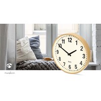 thumb-Wandklok 30cm Kunststof Stille beweging Hout-4