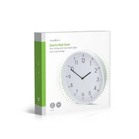 thumb-Wandklok 30cm Kunststof Stille beweging Wit-6