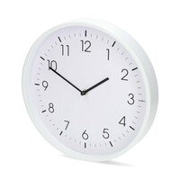 thumb-Wandklok 30cm Kunststof Stille beweging Wit-3