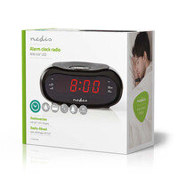 thumb-Wekkerradio LED AM/FM Snoozefunctie Slaaptimer Zwart-9