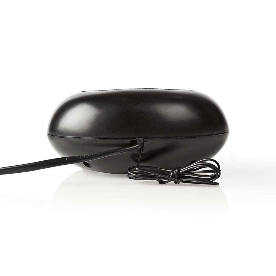 Wekkerradio LED AM/FM Snoozefunctie Slaaptimer  Zwart-7