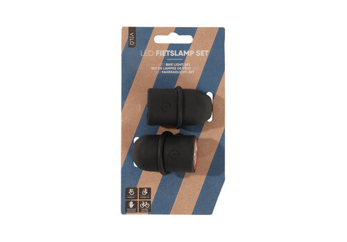  VELO Led Siliconen Fietsverlichting Set 