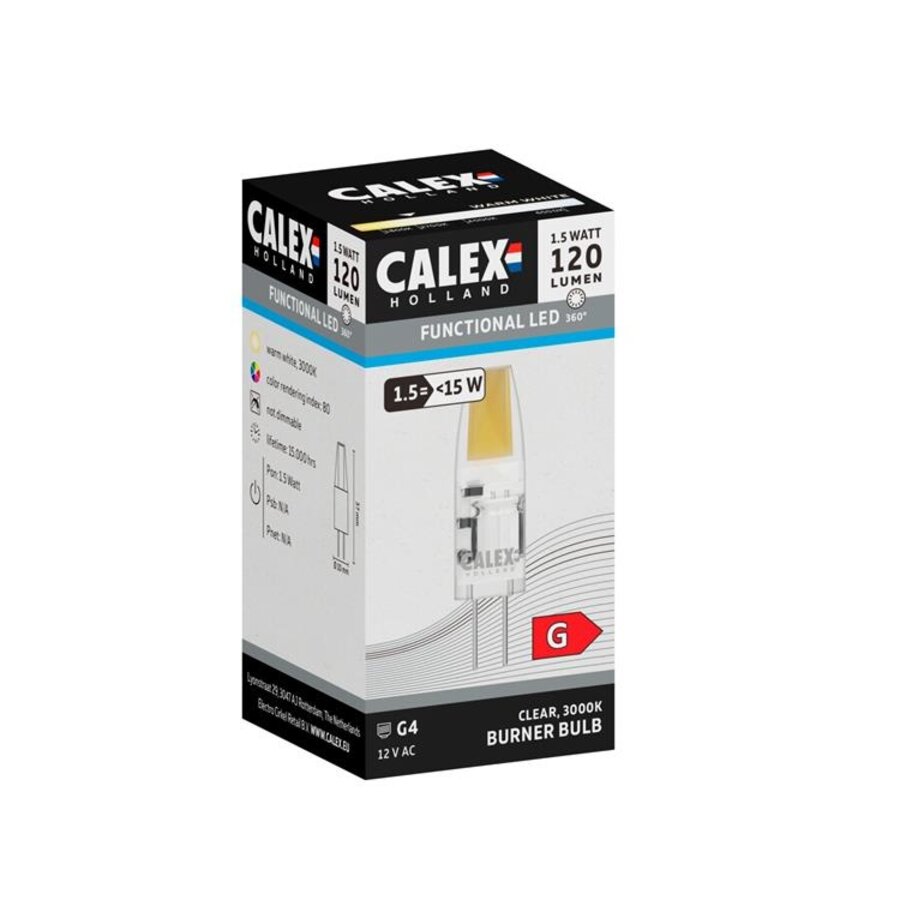 G4 COB 12V 1.5W 120lm 3000K  niet dimbaar-1