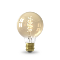 thumb-Globe G80 Gold Flex Filament 220-240V 3,8W 250lm 2100K E27 dimbaar via LED dimmer-2