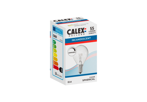  Calex Kogellamp 220-240V 10W 55lm E14 Helder2700K 