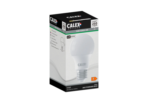  Calex Standaard A60 SMD 220-240V 2.8W 250lm 2700K E27 niet dimbaar 