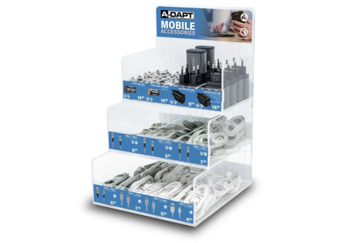  A-DAPT Toonbank Display Transparant 