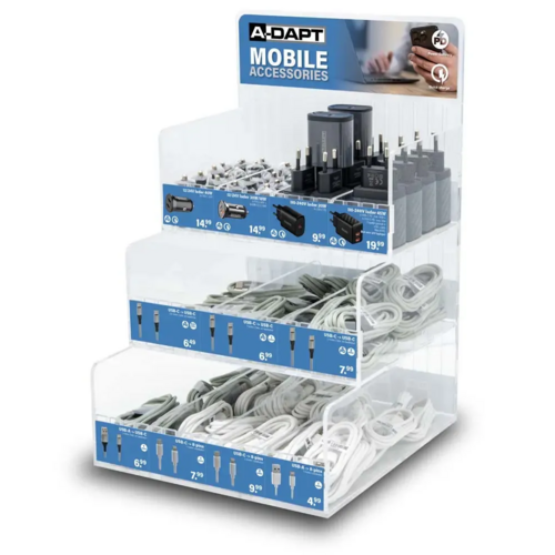  A-DAPT Toonbank Display Transparant 