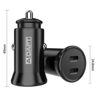 thumb-Autolader 2x USB-C Power Delivery 40W Zwart-4
