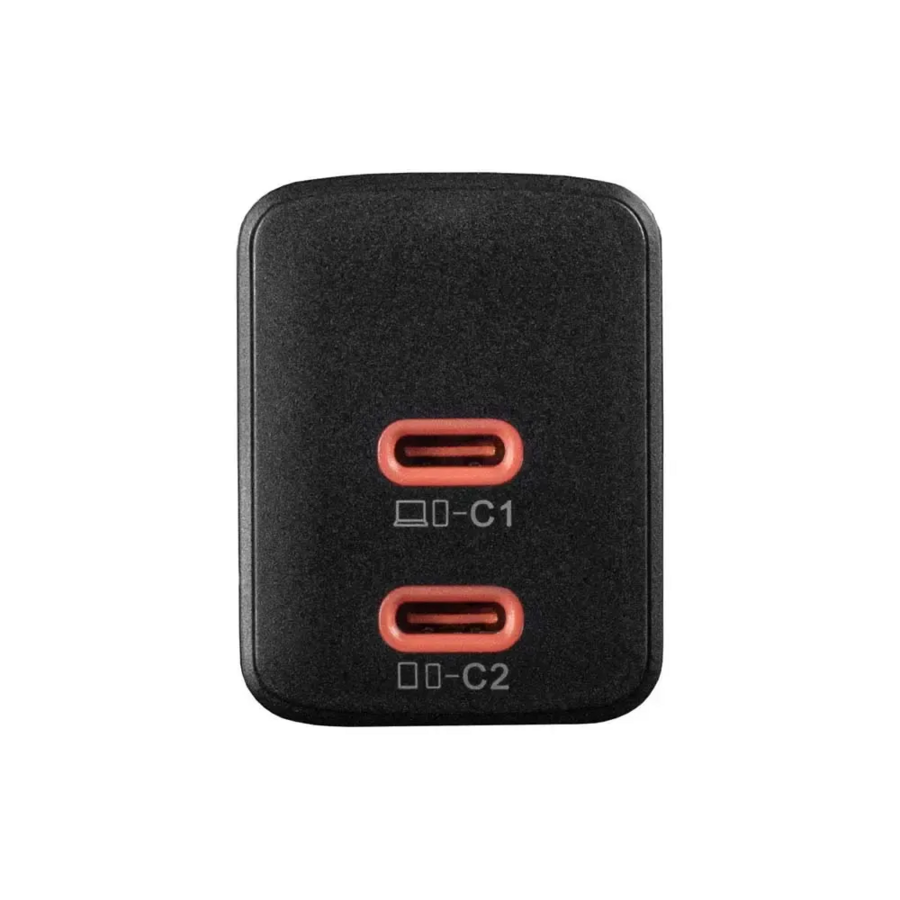Thuislader 45W 2x USB-C PD Zwart-2