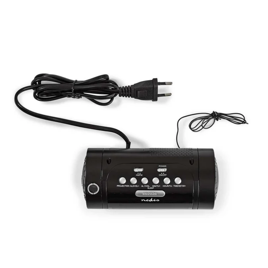 Wekkerradio LED - Tijdprojectie - AM / FM-5
