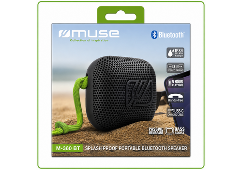  Muse M-360 BT Draagbare  Bluetooth Speaker 