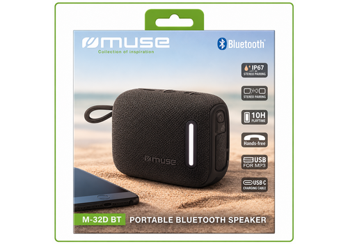  Muse M-320 BT Draagbare  Bluetooth Speaker 