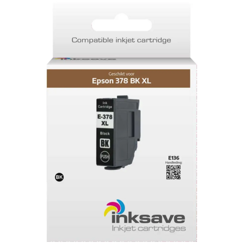  Inksave Epson 378 BK XL 