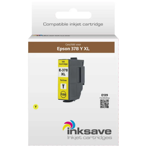  Inksave Epson 378 Y XL 