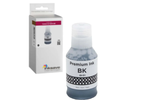  Inksave Canon GI 41/51 BK Flesje 