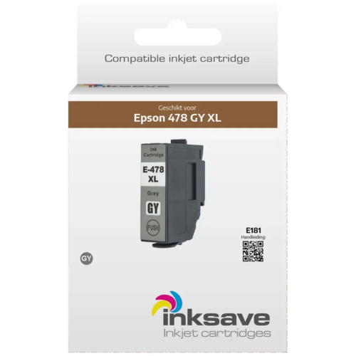  Inksave Epson 478 GY XL 