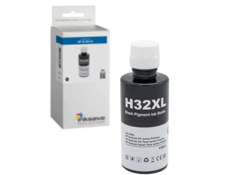  Inksave HP 32 BK XL Flesje 