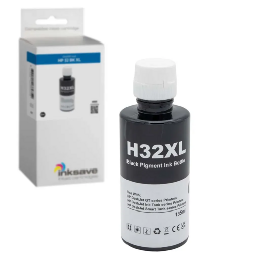  Inksave HP 32 BK XL Flesje 