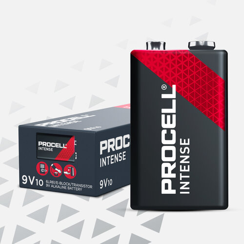  Procell 9V Intense Alkaline 10 pack 