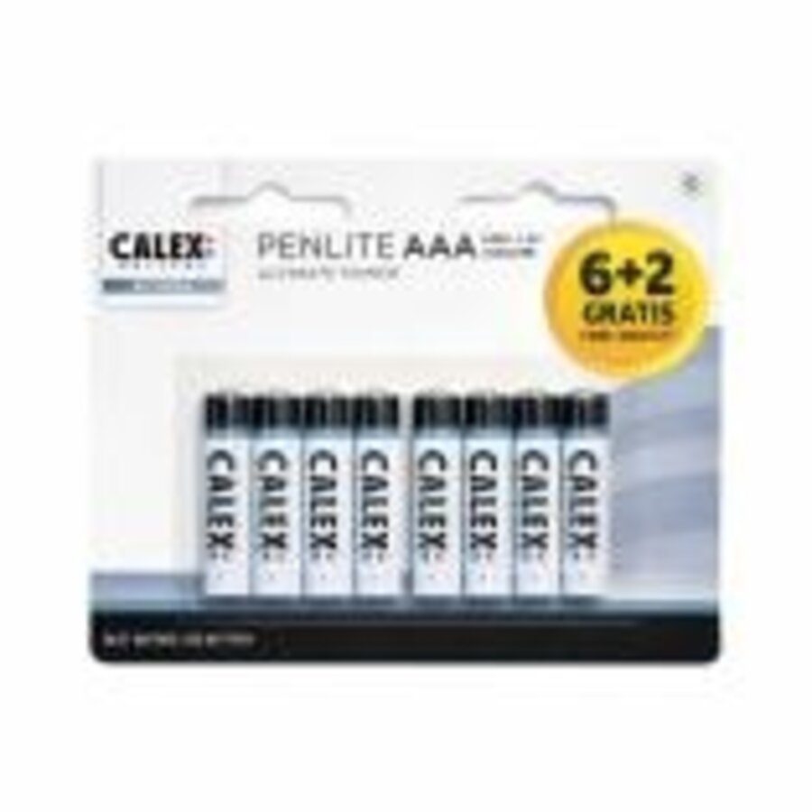 Alkaline penlite LR03/AAA 1,5V blister 8 stuks-1