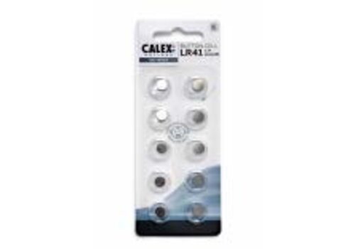  Calex Knoopcel LR41 1,5V Ø7,9x3,6mm, blister 10 st 
