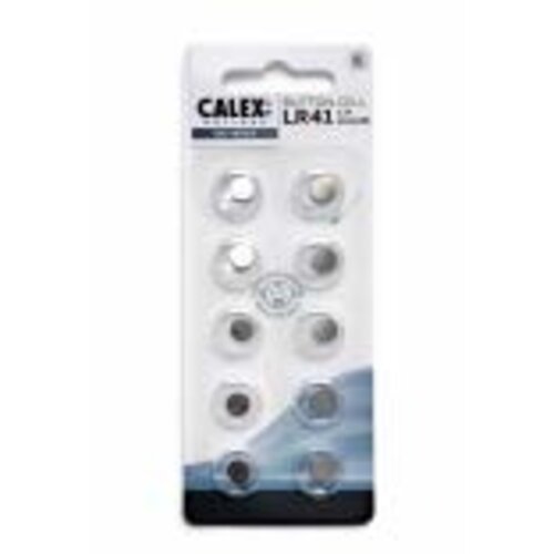  Calex Knoopcel LR41 1,5V Ø7,9x3,6mm, blister 10 st 