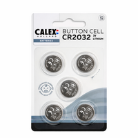 Knoopcel Lithium CR2032 3V, blister 5 stuks