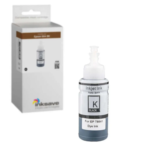  Inksave Epson 664 BK Flesje 