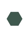 Hexagon Tegel Donkergroen - Per 0.5M²