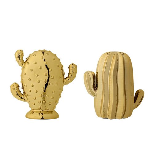 Bloomingville Cactus set goud (2 stuks) 