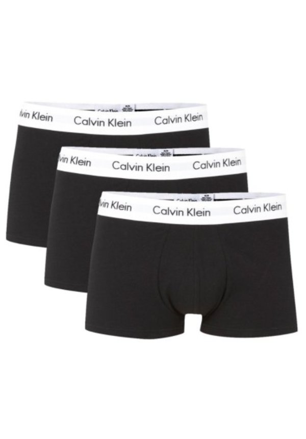 Low Rise Trunks boxershorts in uni in 3-pack