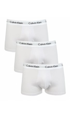 Calvin Klein Low Rise Trunks boxershorts in uni in 3-pack