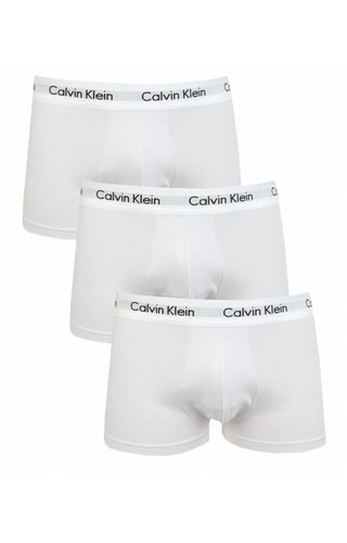 Calvin Klein Low Rise Trunks boxershorts in uni in 3-pack 