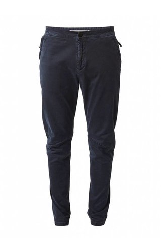 Stone Island Regular waist tapered twill chino with elastic zoom 