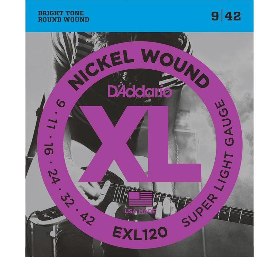 D'Addario EXL-120 snarenset