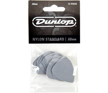 Dunlop Dunlop 12-pack standaard plectrums .60mm