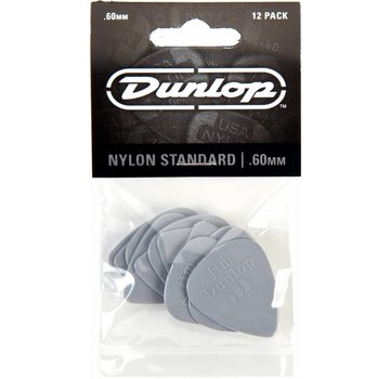 Dunlop Dunlop 12-pack standaard plectrums .60mm