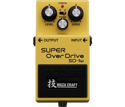 Boss Boss SD-1W Super Overdrive Waza Craft