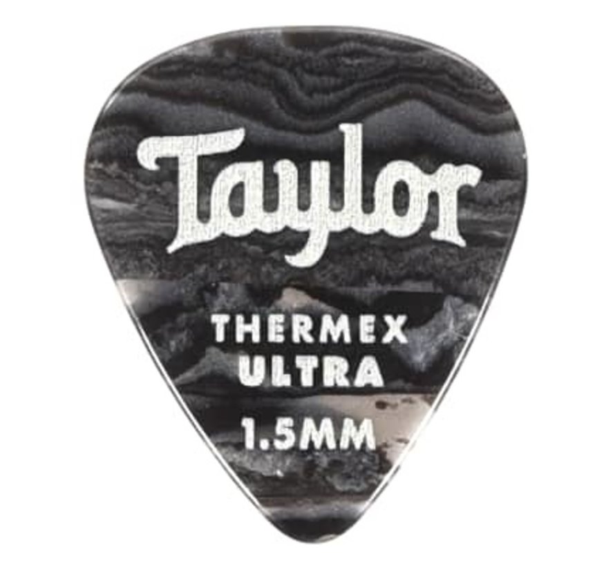 Taylor 6 Premium Thermex Ultra plectrums Black Onyx