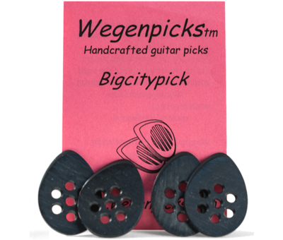 Wegen Picks Wegen Picks 3.5mm Gypsyjazz Zwart