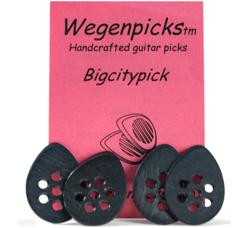 Wegen Picks Wegen Picks 1.8mm Bigcity Zwart