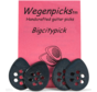 Wegen Picks 1.8mm Bigcity Zwart